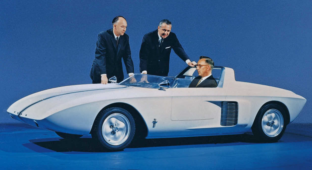 Prototype Mustang I - crédit photo : Ford médias Image